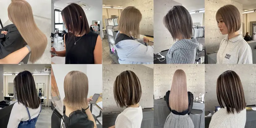 Mina/岡山/矯正 ブリーチ/レイヤーの掲載