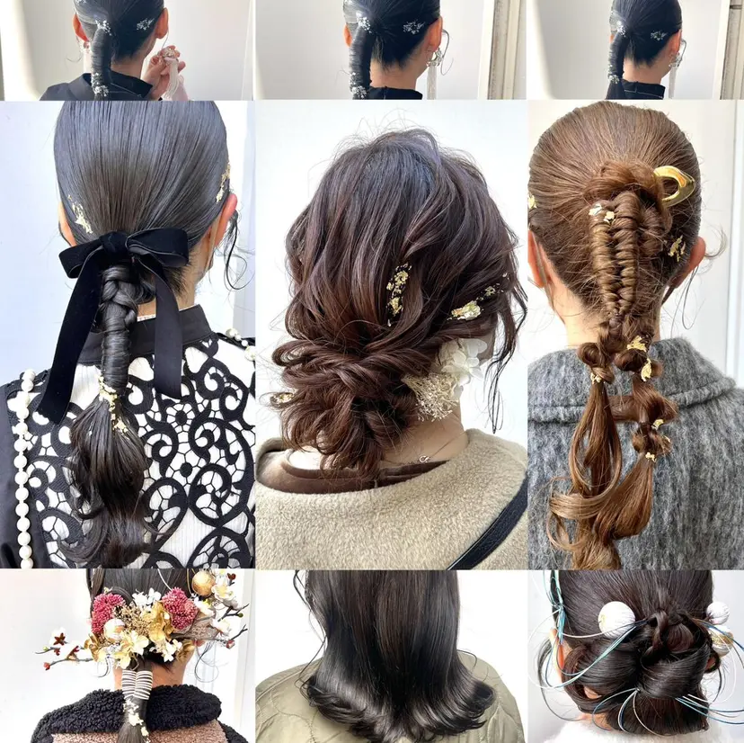 卒業式お呼ばれ🕊️ ヘアセット✴︎ミキの掲載