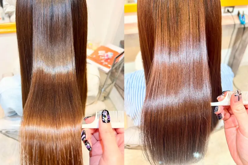 透明感カラー🫧/ 縮毛矯正✨/RENAの掲載