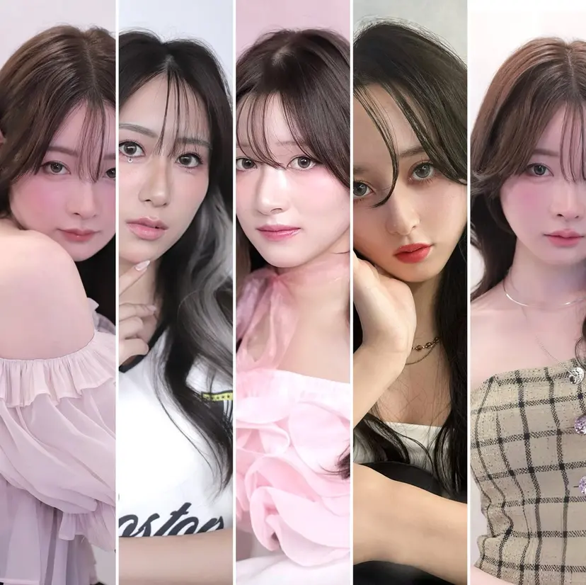 映える顔周りカット ♥️韓国ヘア"ちぇるの掲載