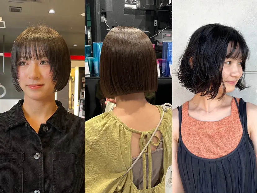 ボブパーマ/レイヤー カット/KINAMIの掲載