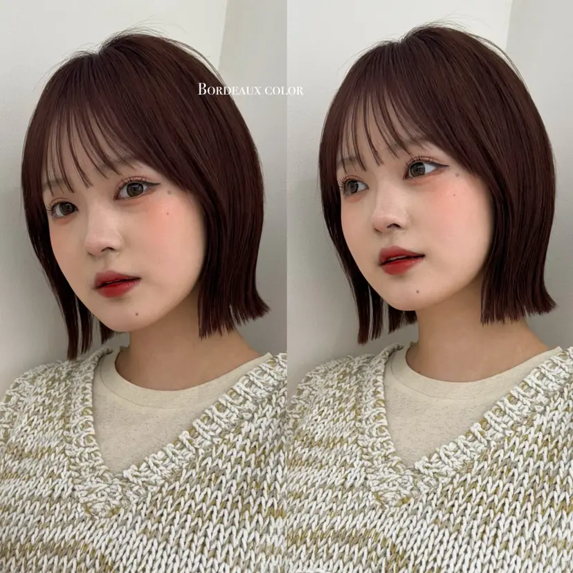 おしゃれボブ/暖色 カラー🧶いろはの掲載