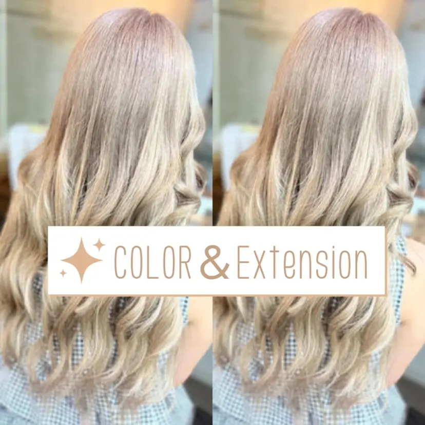 🎀羽エクステ&韓国 ヘア大人気♡mi🌙の掲載