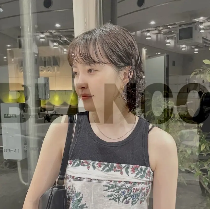 透明感カラー／ レイヤー／ボブの掲載