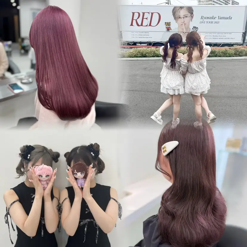 うる艶モテカラー💞 盛れるヘアメ👧🏻の掲載