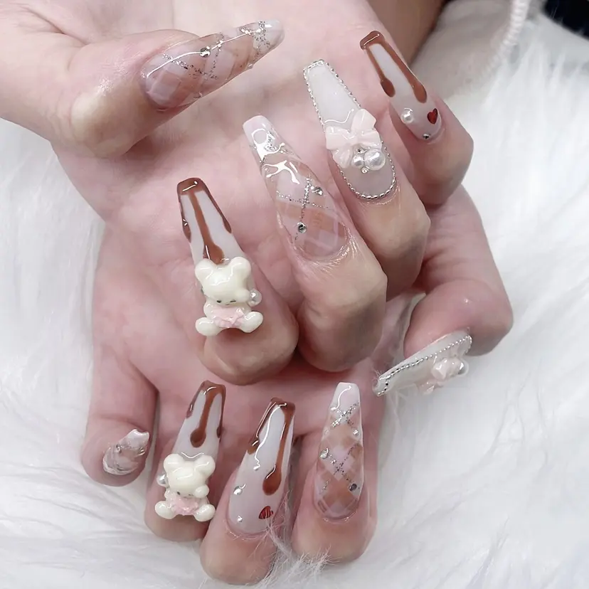 長さだし/持込/ ins風ネイル/Umの掲載