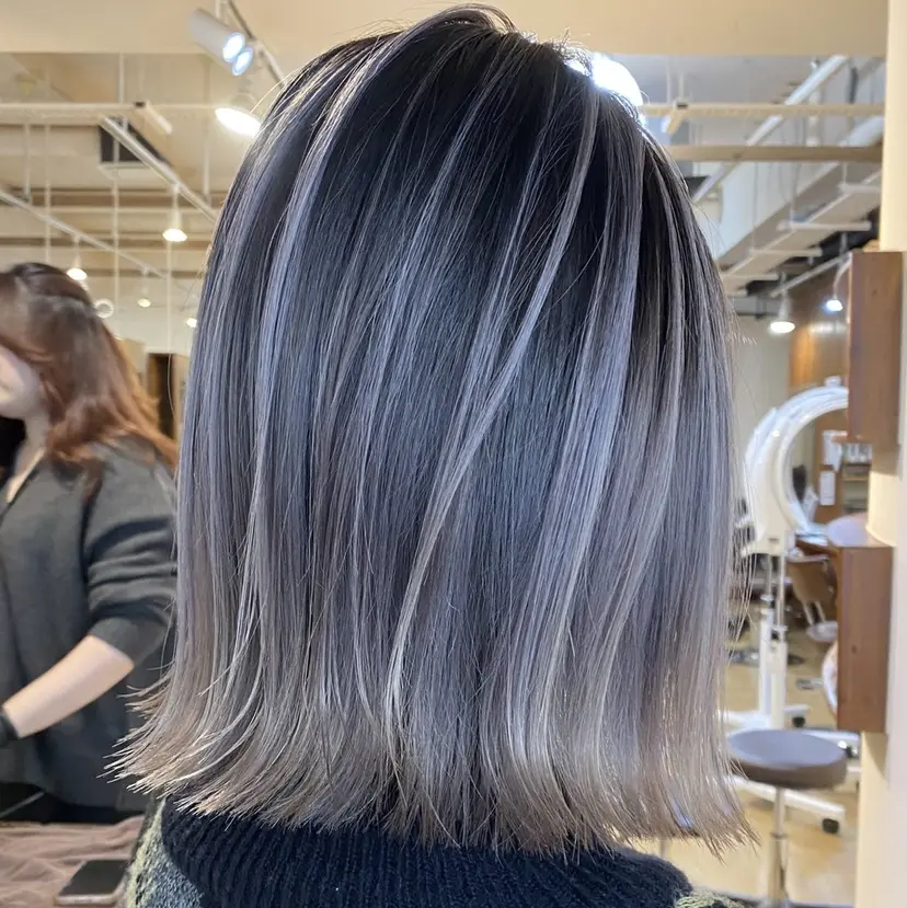 白髪ぼかし バレイヤージュ志鎌の掲載