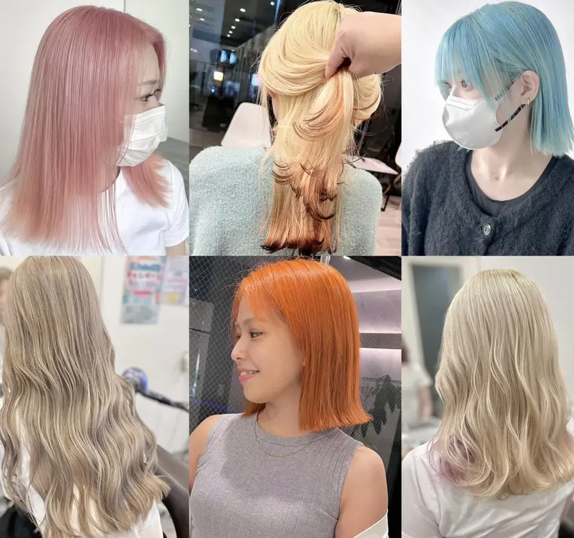 ブリーチ毛に縮毛矯正 ✨カラー✨山田 正幸の掲載