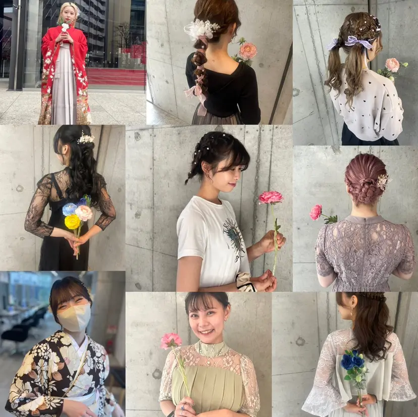 美髪× ヘアセット✨Araiの掲載