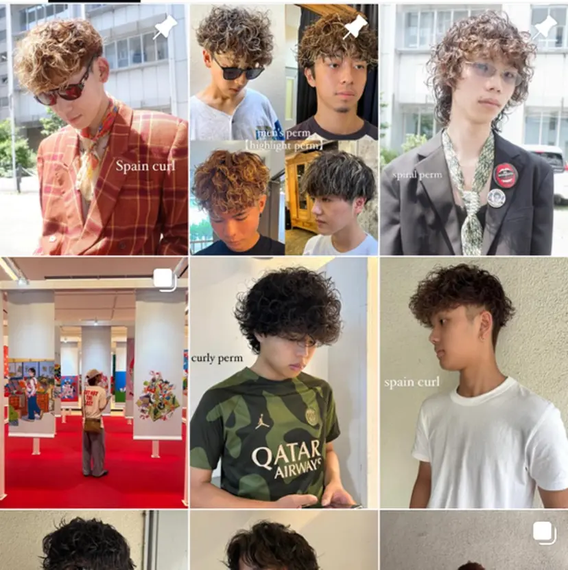 【Pia】吉谷 翔陽/メンズパーマの掲載