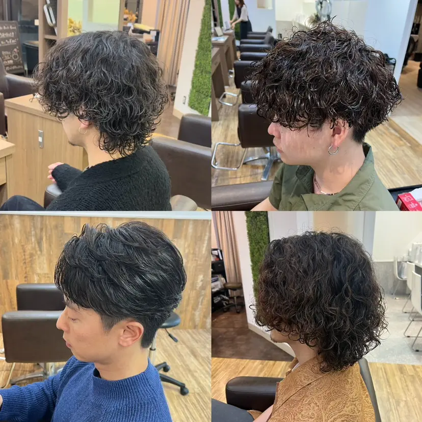 鬼松沙弥 ❤︎メンズパーマの掲載