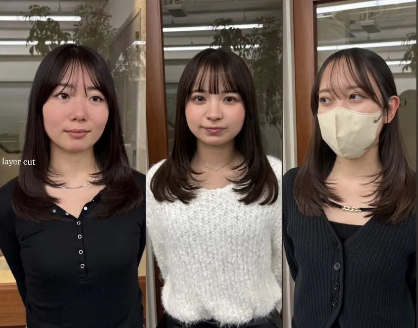 レイヤー/顔周り/ 透明感/ののか💞の掲載