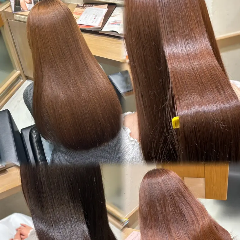 ブラウン/静岡/髪質 改善/大人可愛い🐰の掲載