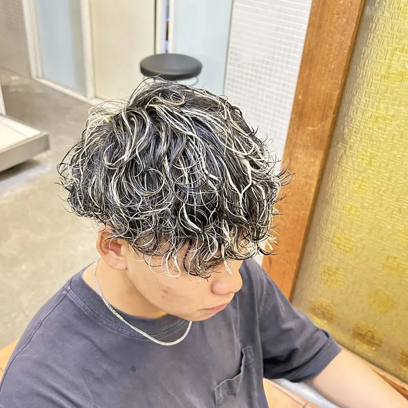 メンズパーマ 完全再現/仁翔の掲載