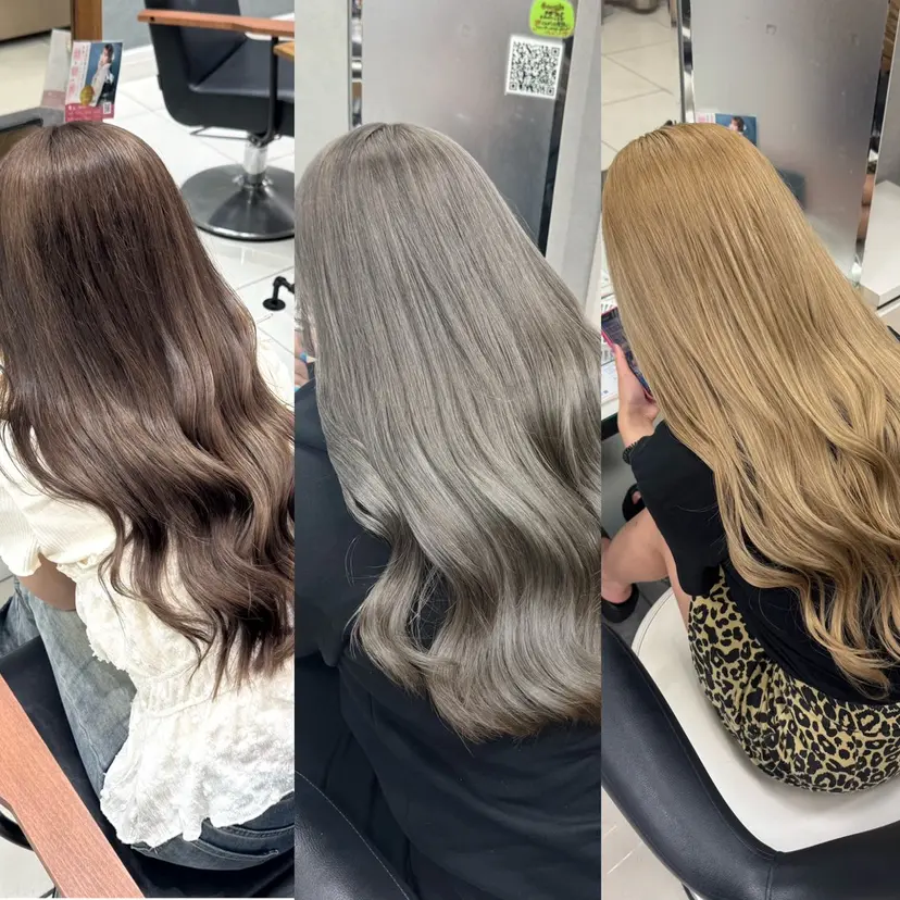 透明感カラー/ブリー チ/レイヤー/さくらの掲載