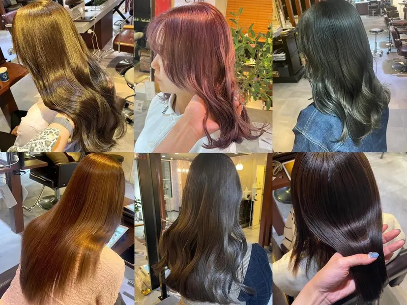 🫧透明感カラー 🫧しほの掲載