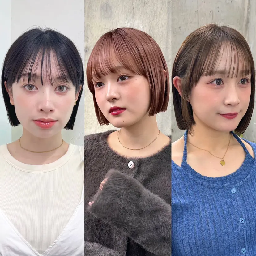 グレージュ/レイヤー /ボブ/moyu🎀の掲載