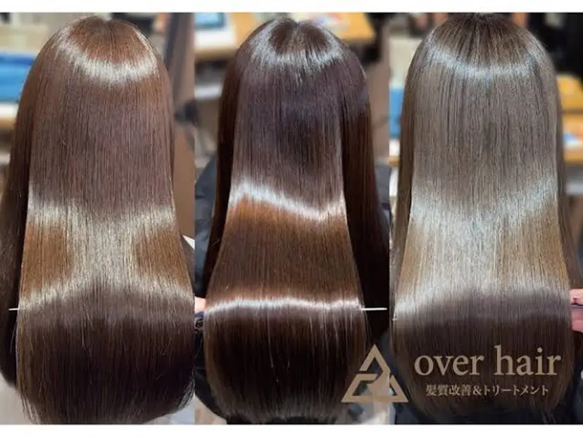 over hair. トキの掲載