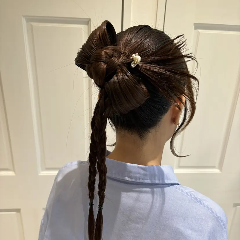 Wカラーヘアアレンジ さあやの掲載