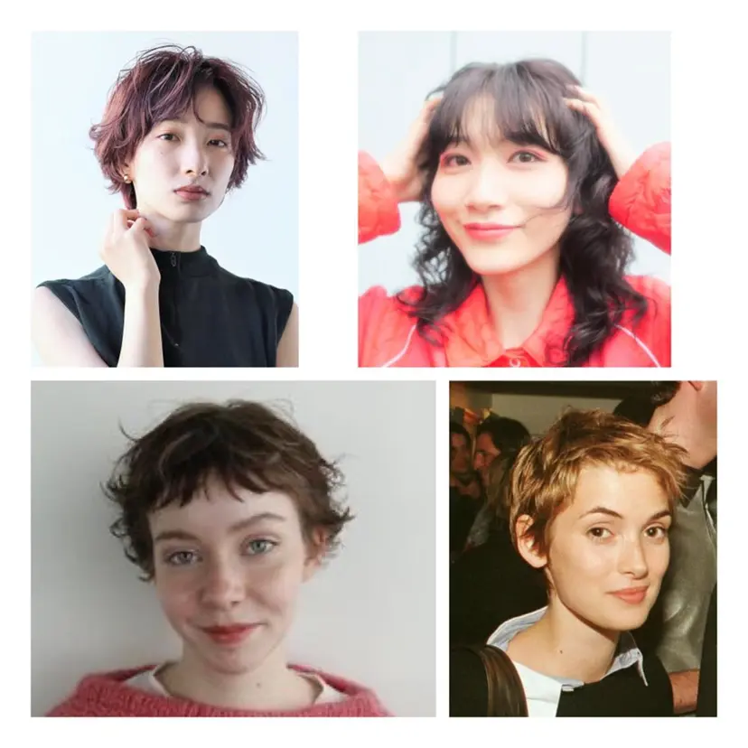 原一真/ 外国人ショートヘアの掲載