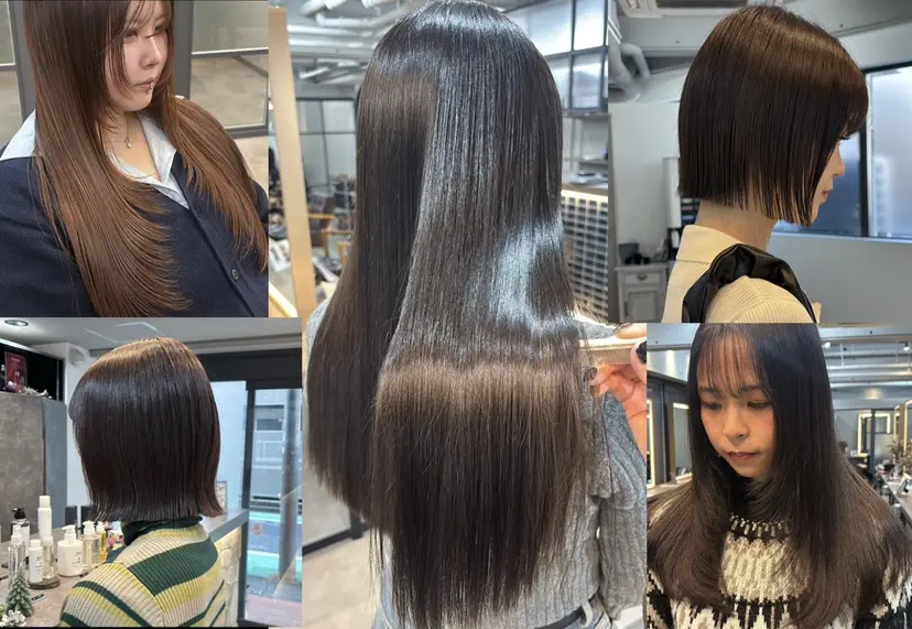 レイヤー✂︎ぷつボブ 艶カラー🤍noaの掲載