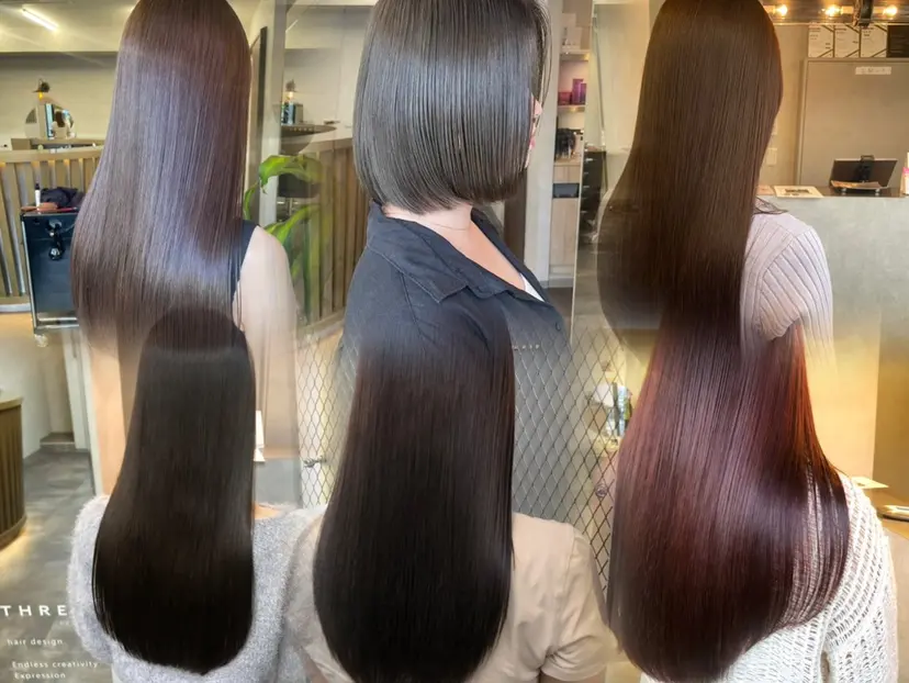 【髪質改善】 【酸性ストレート】の掲載