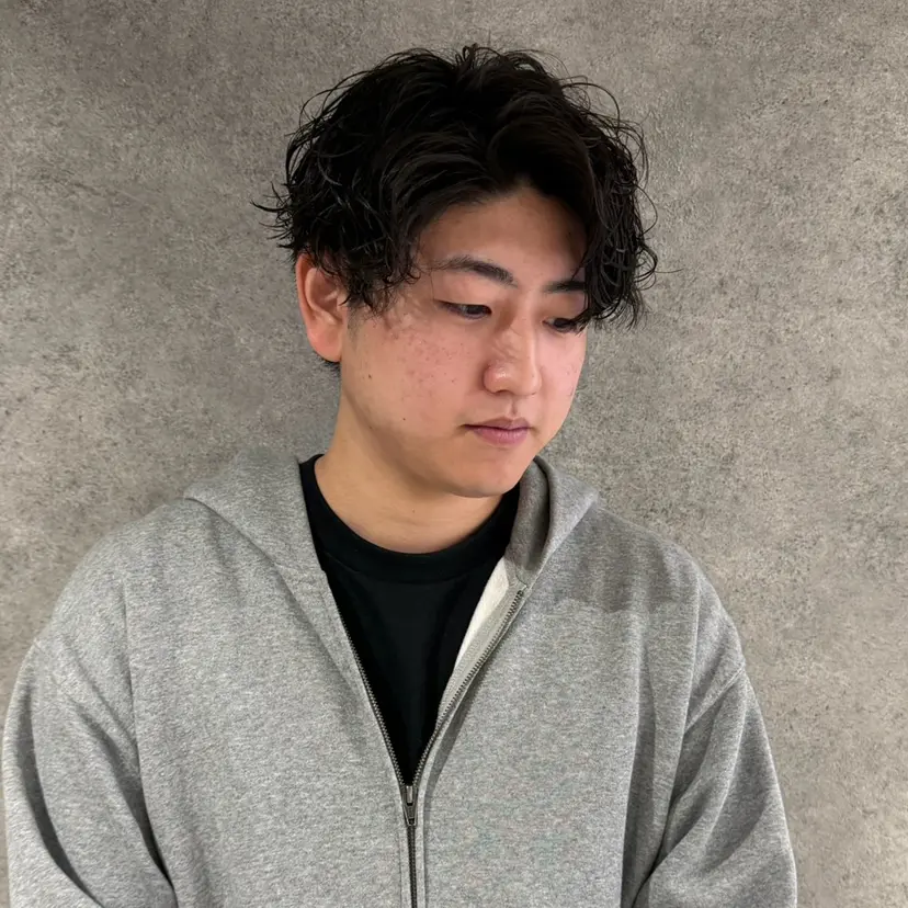 メンズカット/シャ ドウパーマ/KOBAの掲載