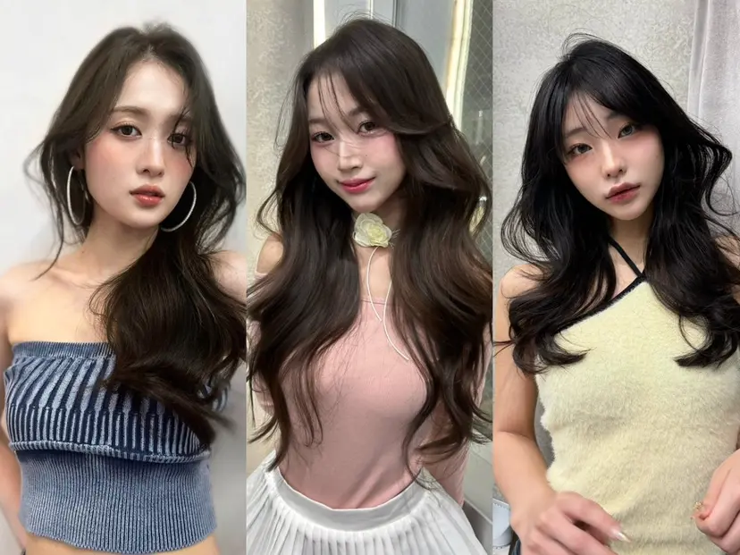 韓国ヘア レイヤーカットの掲載