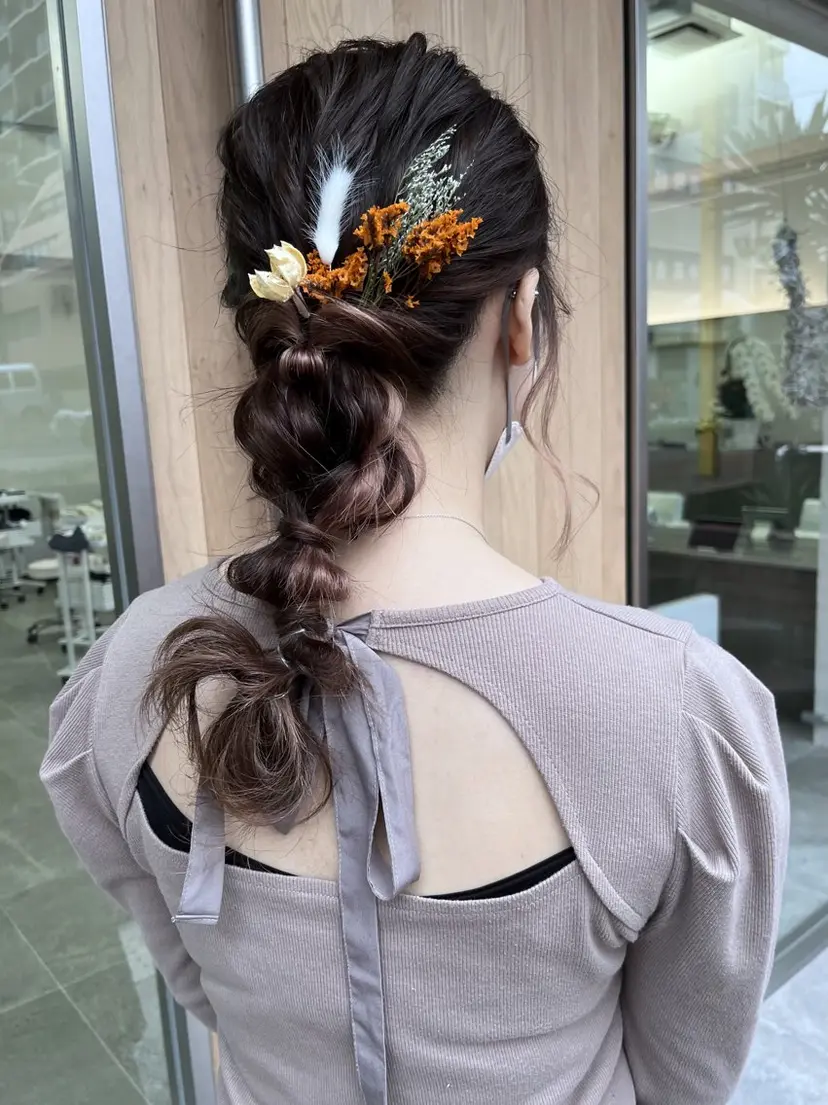 💫お呼ばれヘア💫 髪質改善✨トモエ市川の掲載