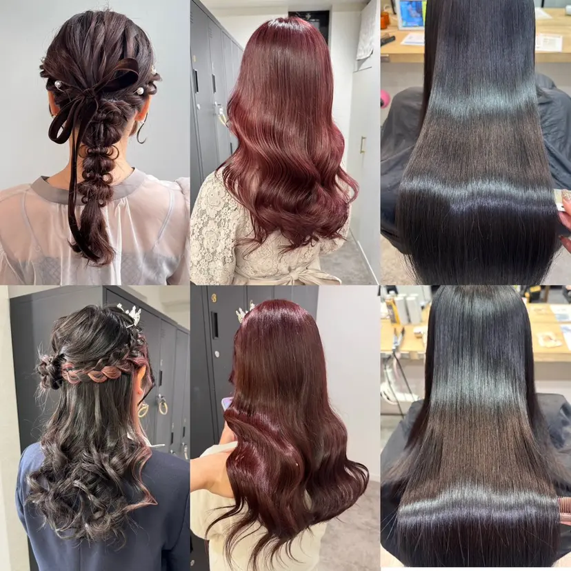 縮毛矯正/艶髪カラー ヘアアレンジ/ひふみの掲載