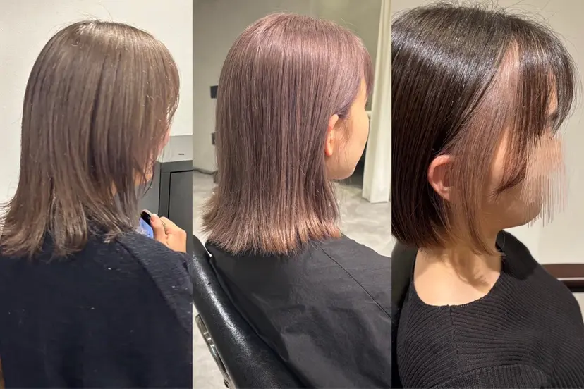 長尾ゆりの/ボブ/ ベージュ/ハイトーンの掲載