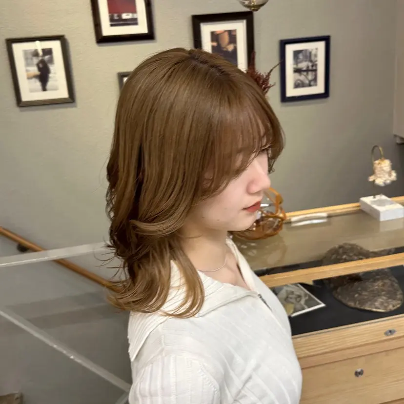 艶髪/透明感カラー ヤマダモモカの掲載