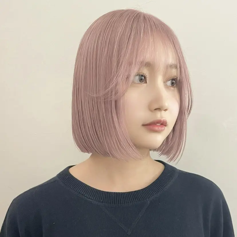 ⭐ハイトーンブリーチ ミルクティーピンクの掲載