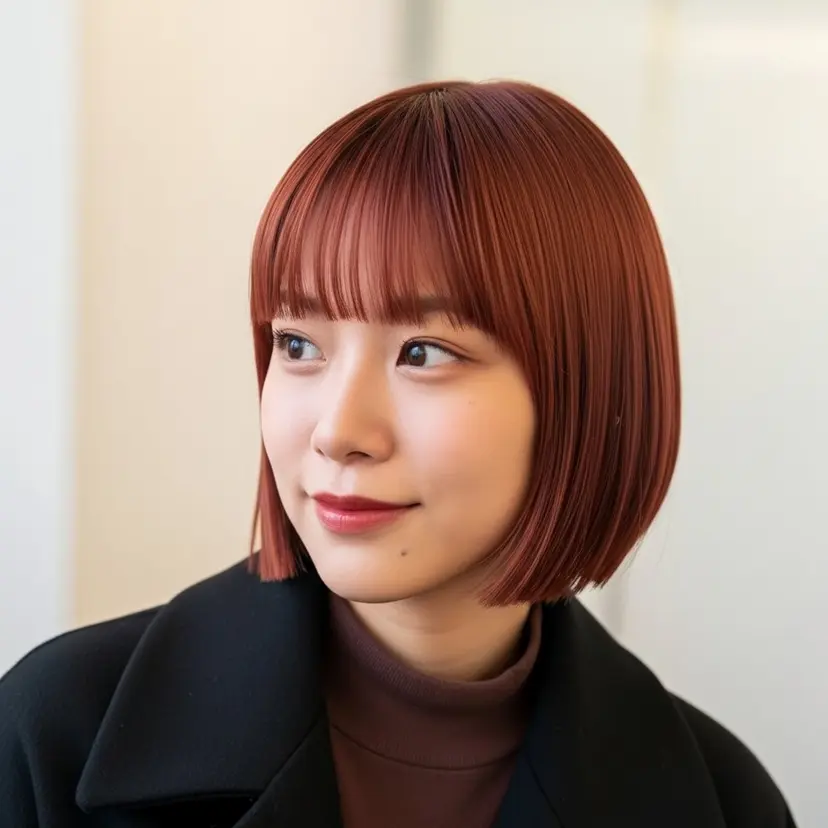 💕透明感赤味カラー /ボブ/ななみ💕の掲載