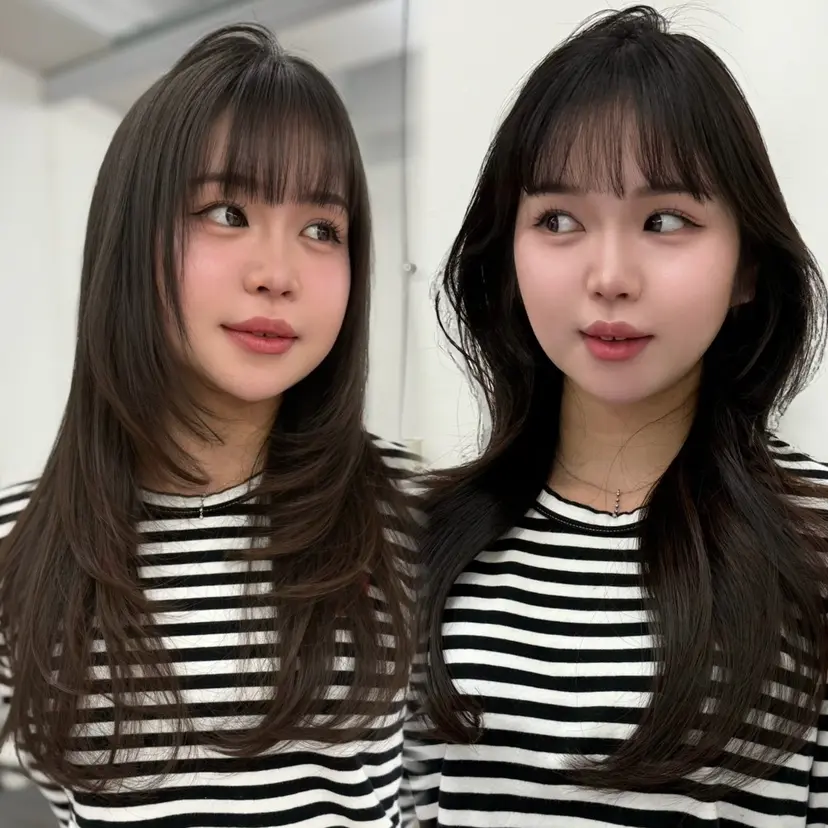 鍋田/ vivie/ 縮毛矯正／レイヤーの掲載