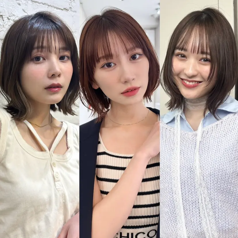 結莉/ボブ/ 縮毛矯正の掲載