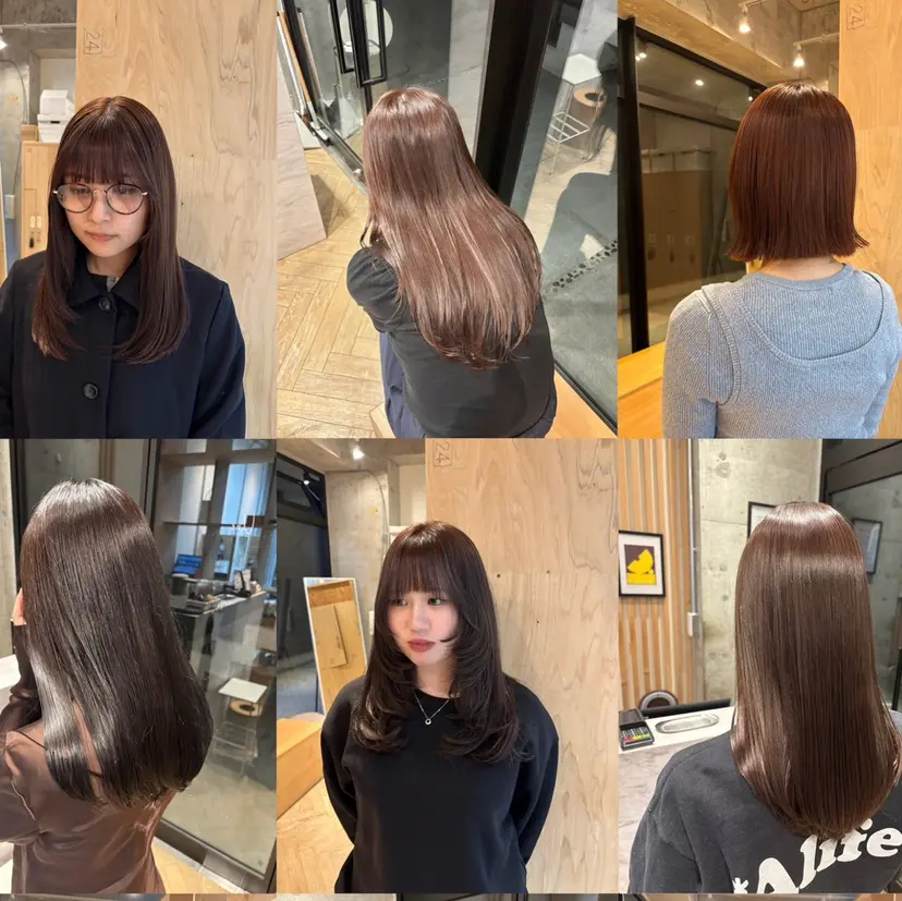 透明感カラー🤎/ ツヤカラー/さくらの掲載