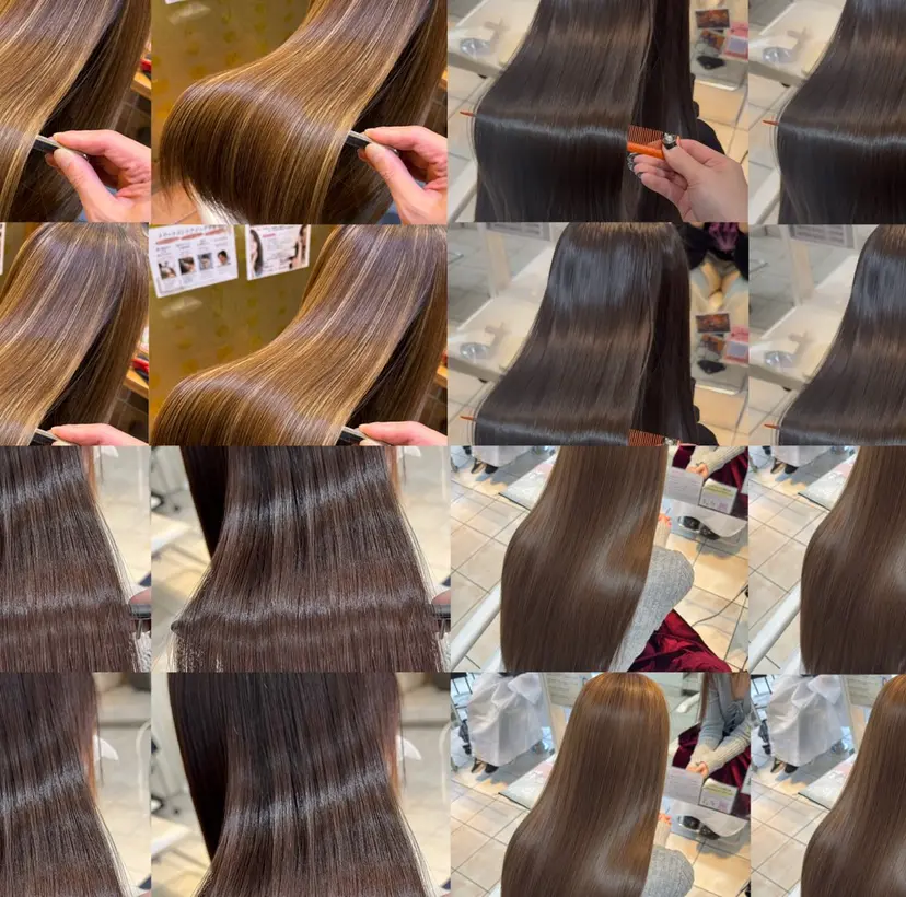 【髪質改善特化】 艶髪/透明感カラーの掲載