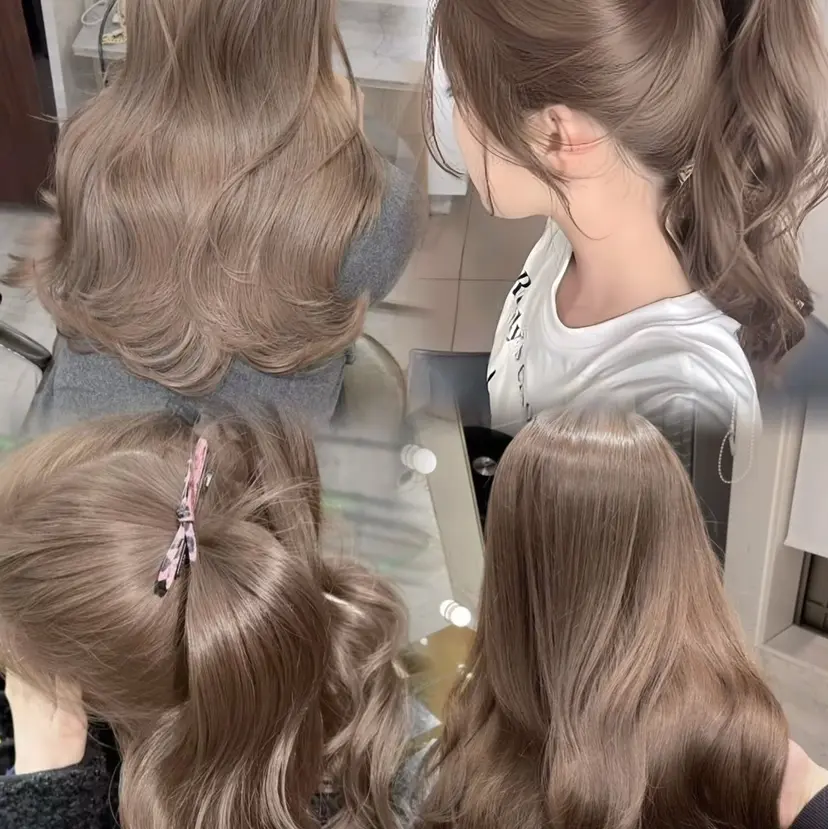 横浜/ミルクティー カラー🤍みうの掲載