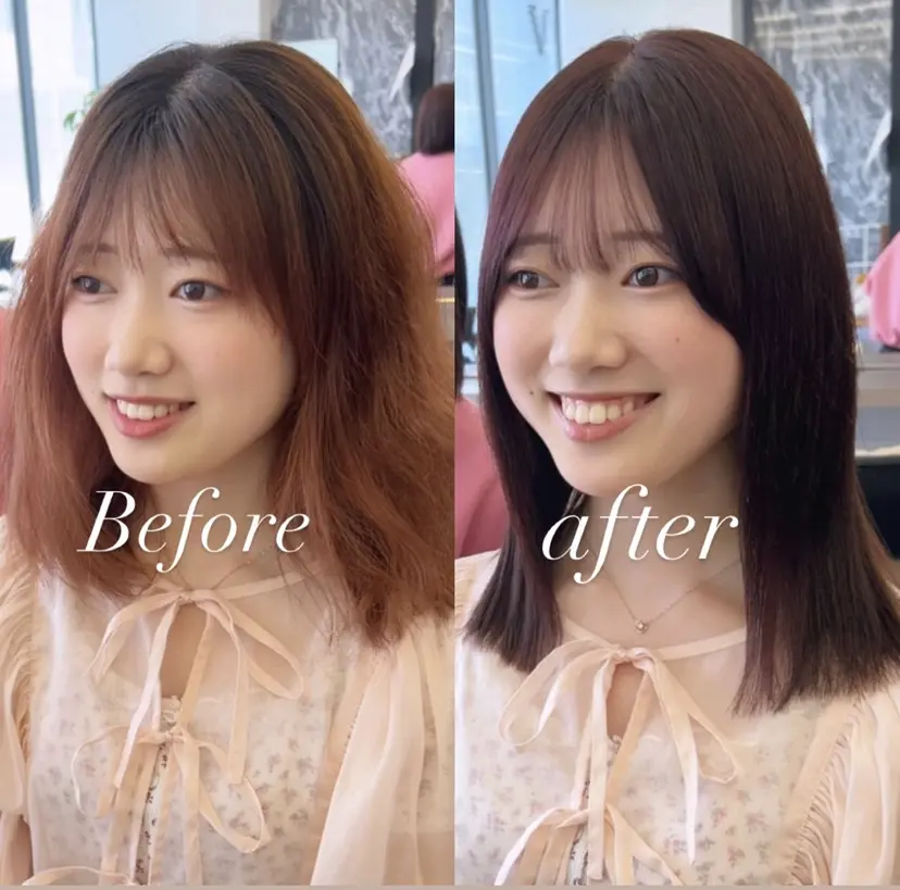 縮毛矯正支持率N O.1あおい🕊️✨の掲載