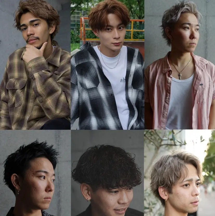 スパイキーショート パーマ　具志堅　太志の掲載