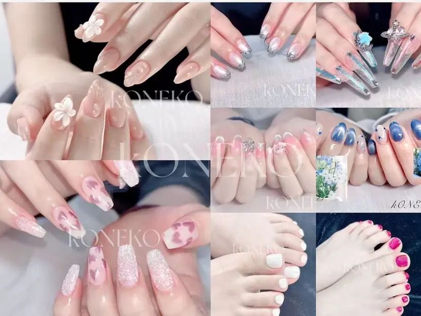コネコネイルサロン モデル用の掲載