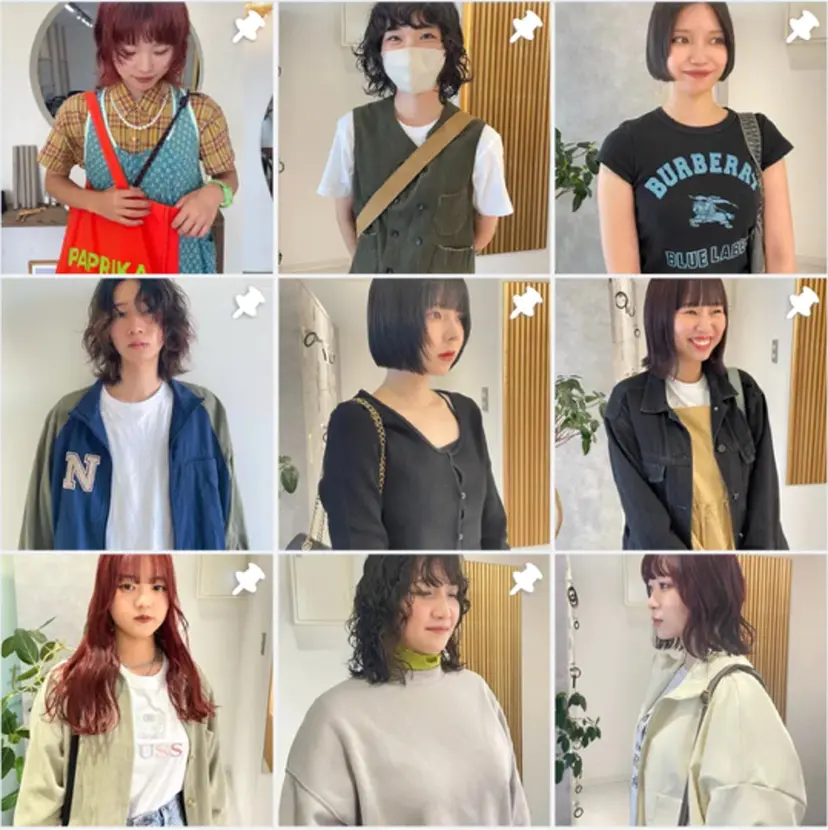 デザインパーマ/ 艶カラー/ボブの掲載