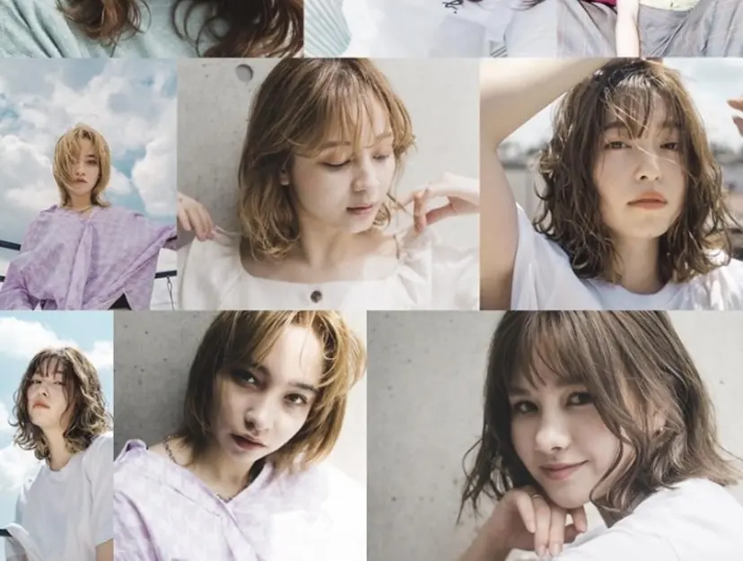 透け感×顔まわり デザイン✂︎吉田の掲載