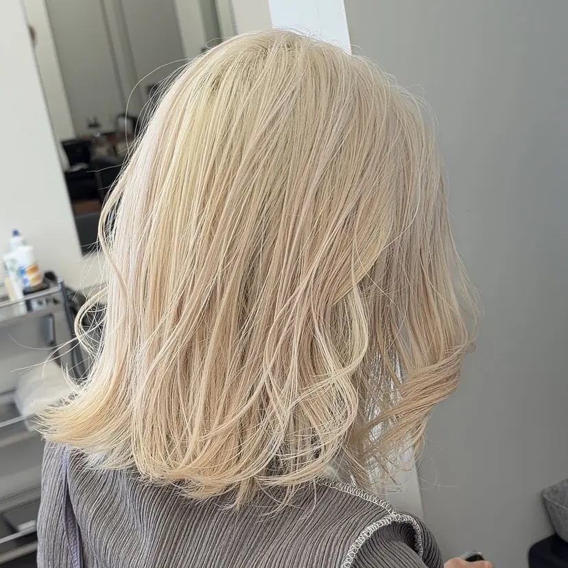 似合わせカラー/ ブリーチ🤩店長レンの掲載