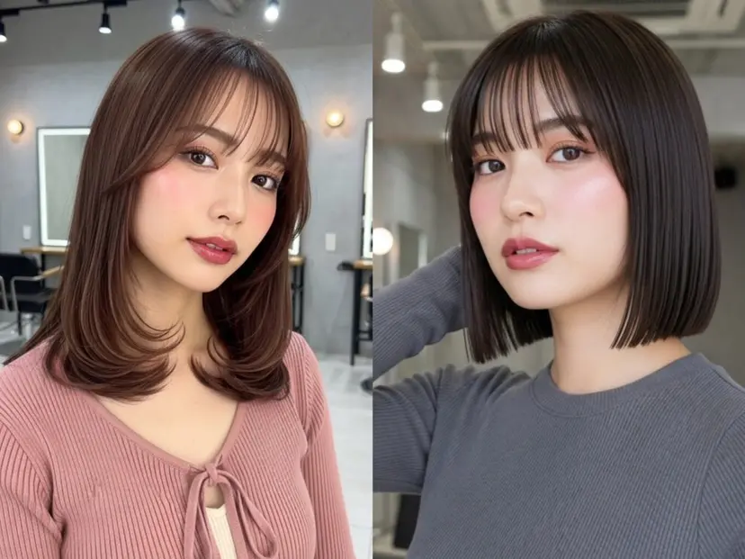 似合わせボブ✖️ 韓国レイヤー✨小関の掲載