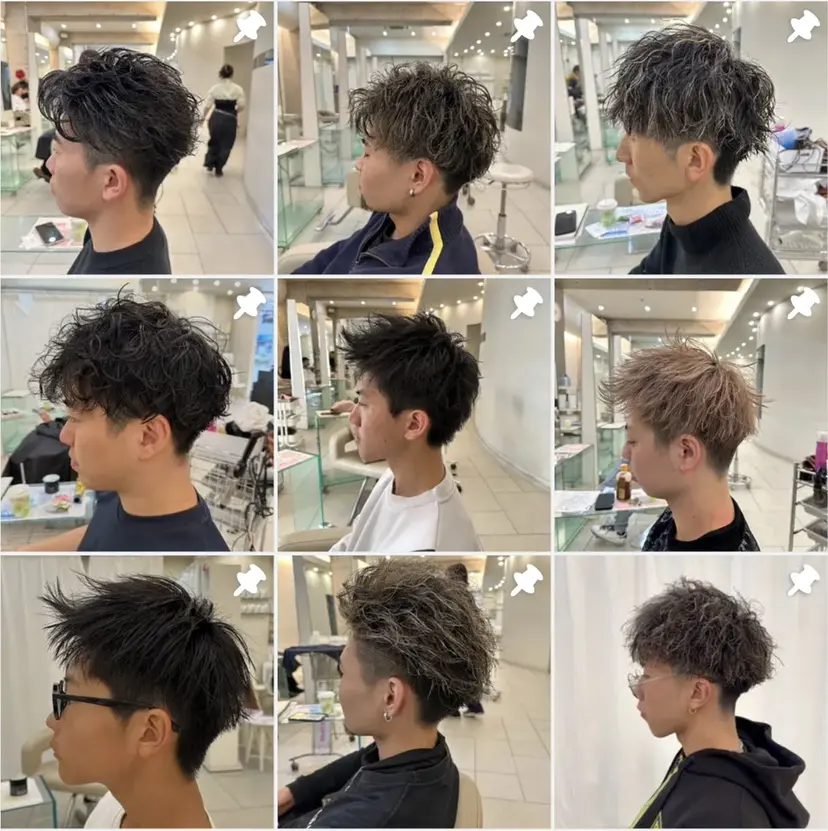 渚杜/メンズパーマ/ ハイトーンメッシュの掲載