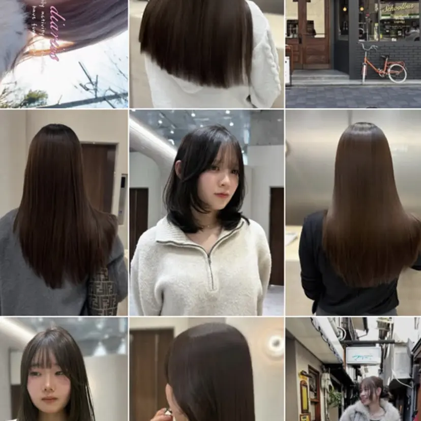 ナツミ/透明感カラー /酸性ストレートの掲載