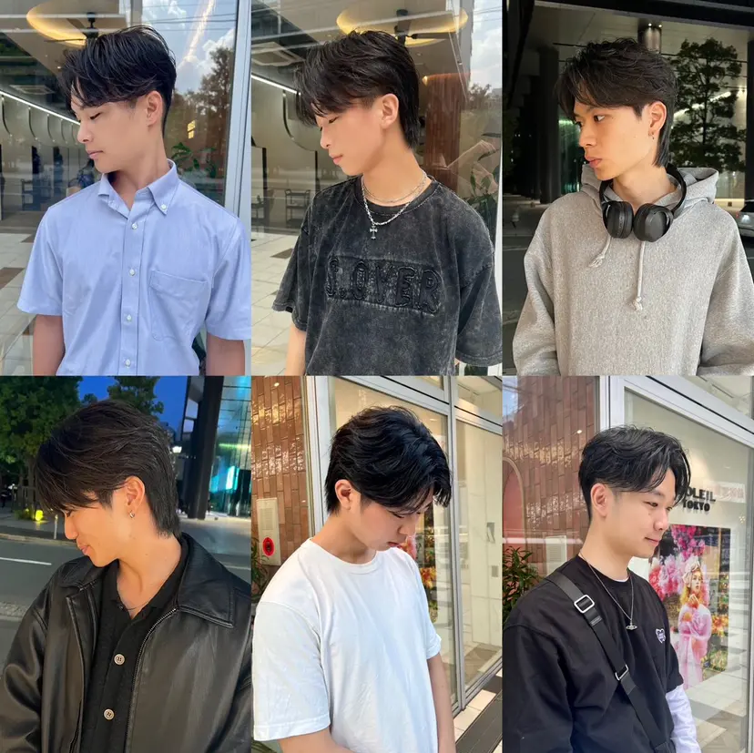 毛流れフェザー スタイル🔹竹内凌の掲載