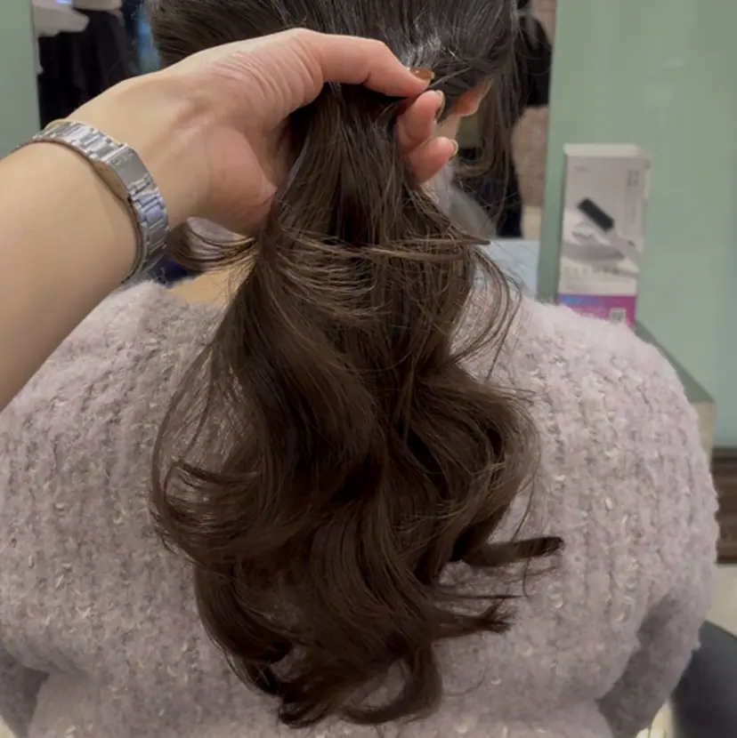 垢抜けヘア 韓国ヘア銀座近下菜央の掲載